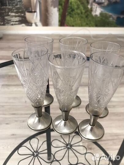 Рюмки и фужеры СССР