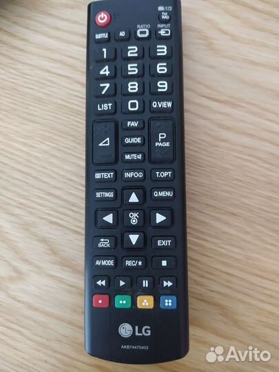 Битый телевизор LG 43LF570V по запчастям