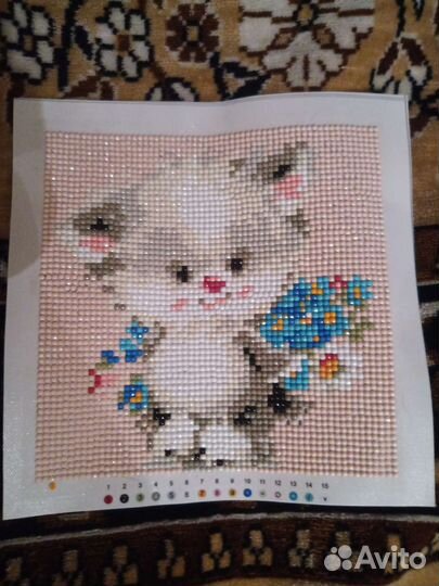 Алмазная вышивка готовая работа