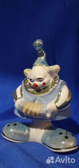 Клоун шалтай-болтай фарфор