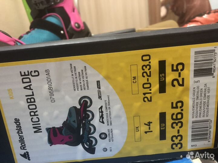 Ролики rollerblade 33 36