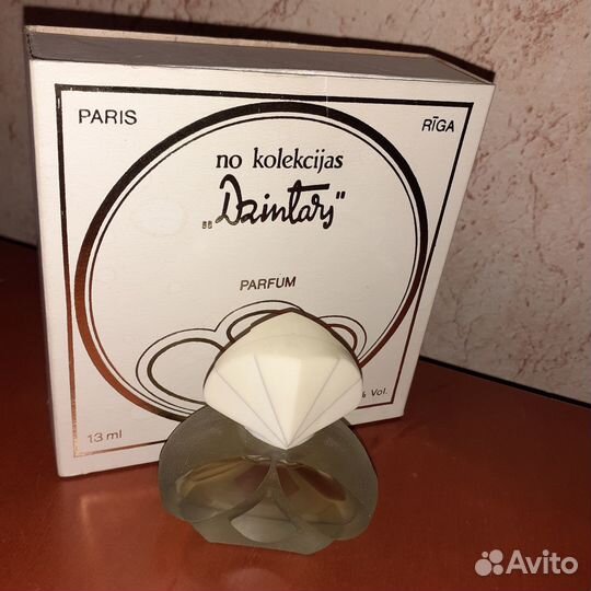 Винтажные Dzintars духи Laiks