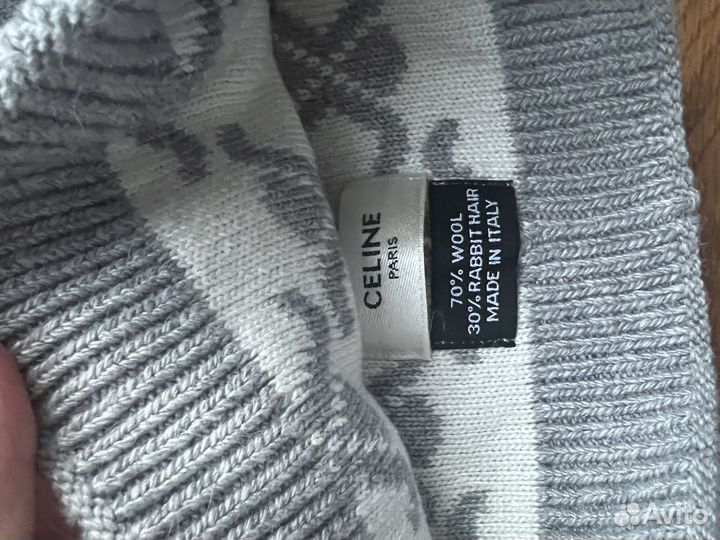 Celine шапка женская