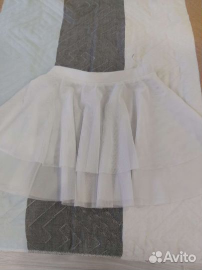 Купальник гимнастический белый