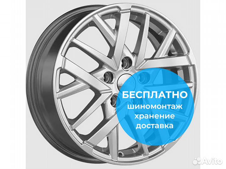 R16 5x112 6J ET45 D57,1 Скад Босфор toyota silver