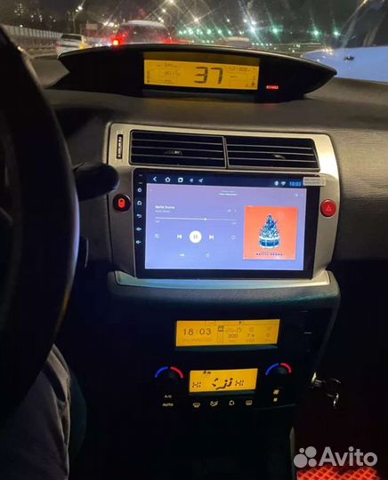 Магнитола Citroen c4 Android