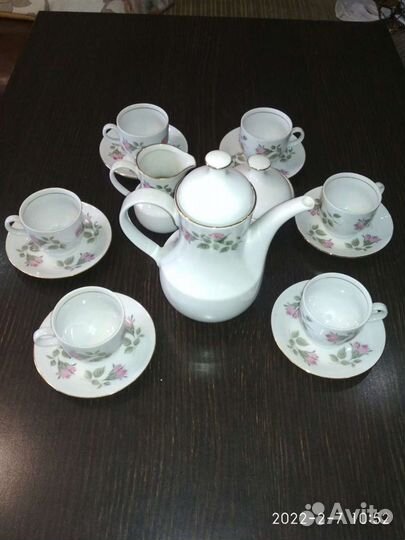 Сервиз кофейный, производство GDR