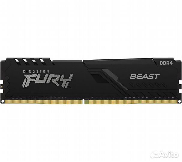 Память оперативная DDR4 8Gb Kingston Fury Beast Bl