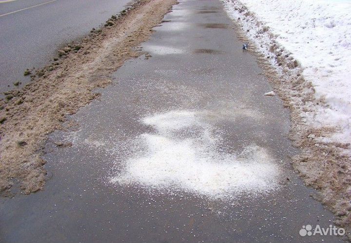 Соль техническая в мешках. Галит. Реагент. псс