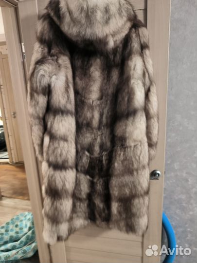 Шуба из песца