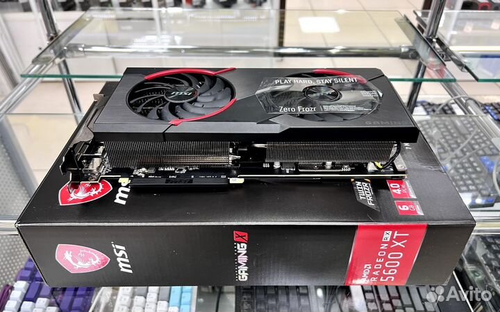 Видеокарта MSI RX 5600 XT Gaming X 6GB/Гарантия