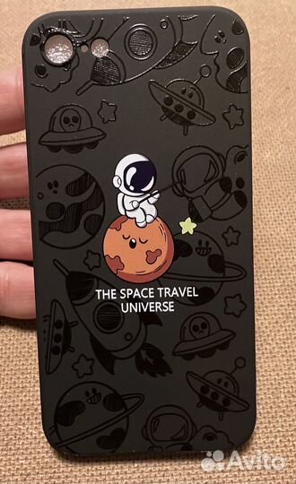 Чехол iPhone 7,8,SE2020,SE2022 Space Travel