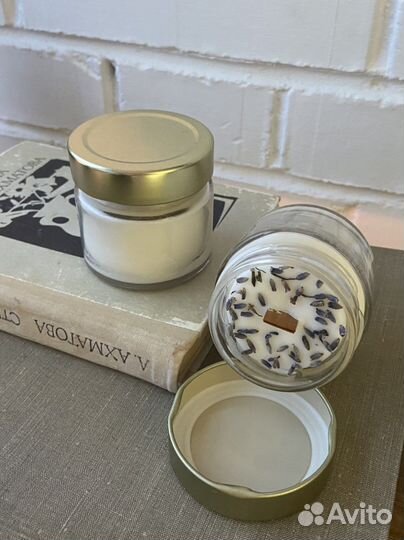 Свеча соево-кокосовая