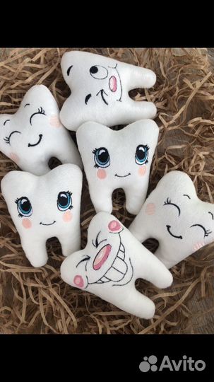 Игрушка Зуб для зубной феи. Зубная фея. Первый зуб