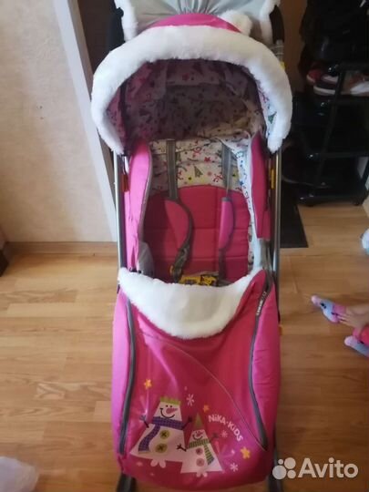 Коляска санки