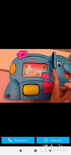 Развивающий слоник от 6 мес до школы