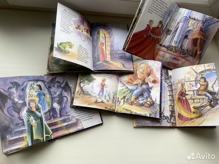 5 книг из сундучка сказок Братьев Гримм