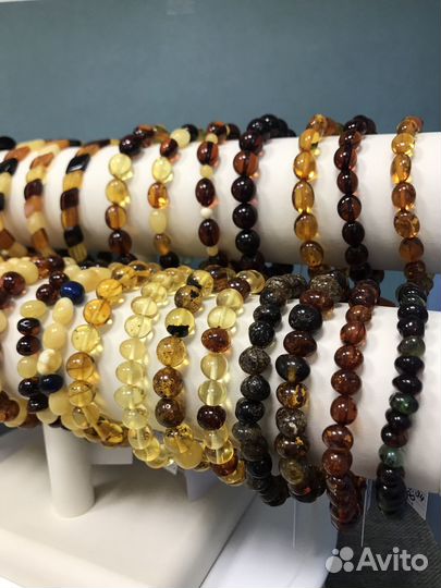 Браслет из янтаря