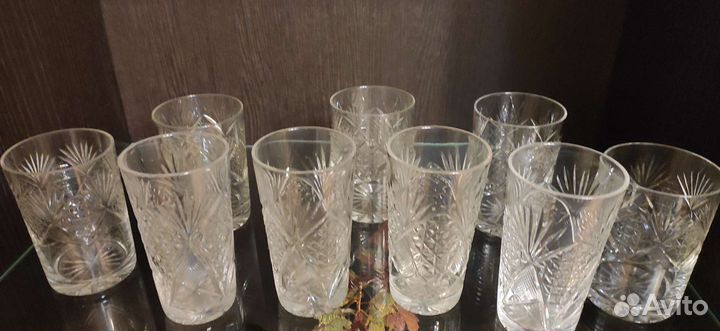 Хрустальные стаканы СССР