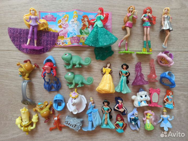 Киндер/мультфильмы, принцессы, барби