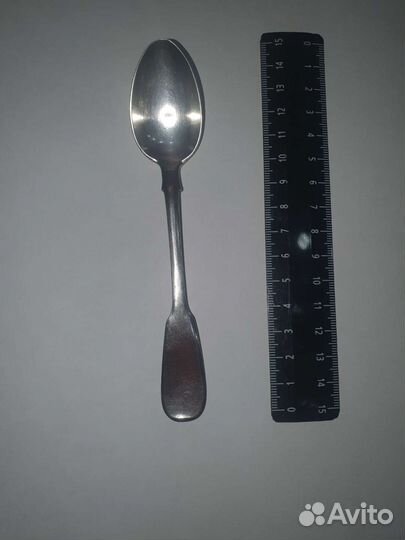 Серебряная чайная ложка.царская