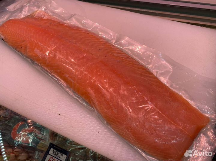 Лосось филе слабосолённый. 2023