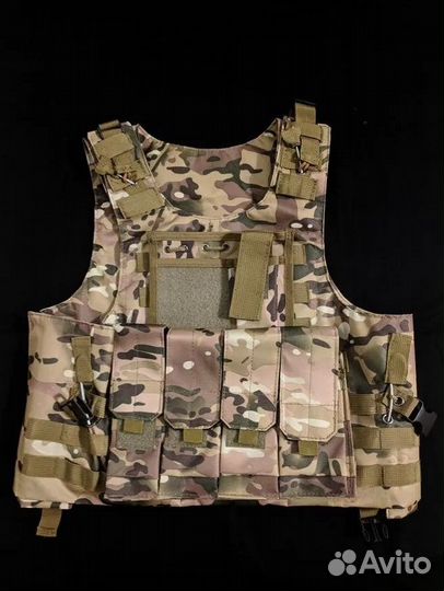 Бронежилет разгрузочный мультикам