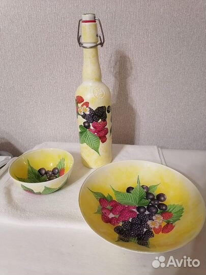 Набор посуды ручной работы