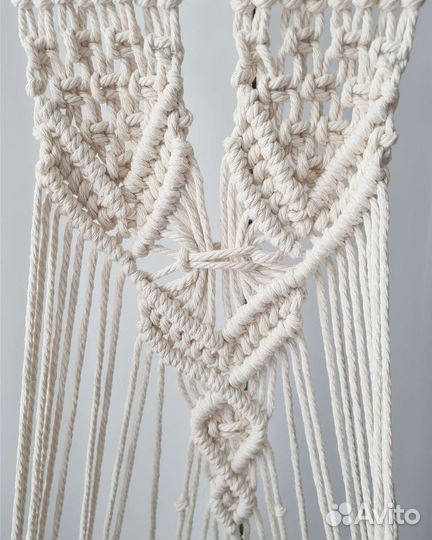 Гамак / подвесная лежанка для кошки макраме