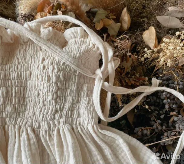 Костюм из муслина для девочки