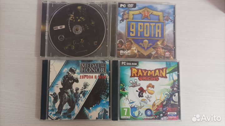 Диски с компьютерными играми DVD