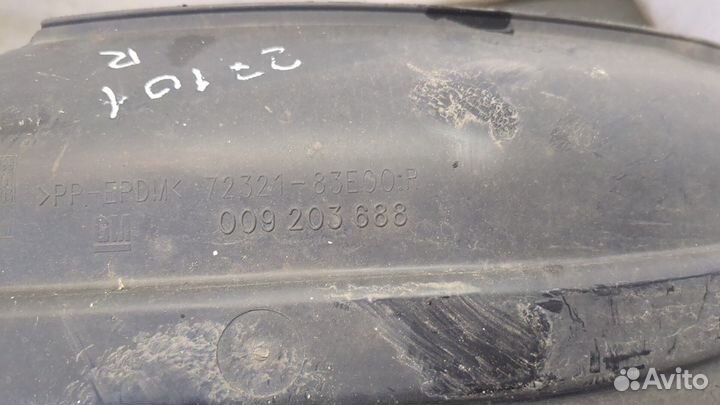 Защита арок (подкрылок) Opel Agila, 2001