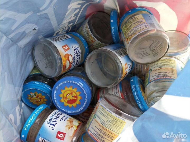 Баночки из-под пюре