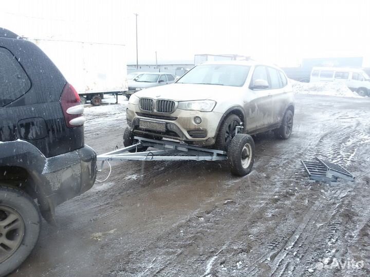 Подкат жёсткая сцепка эвакуатор разборная