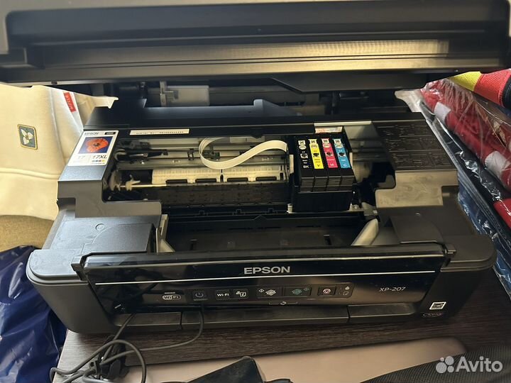 Мфу Epson XP-207 (принтер, сканер, копир)