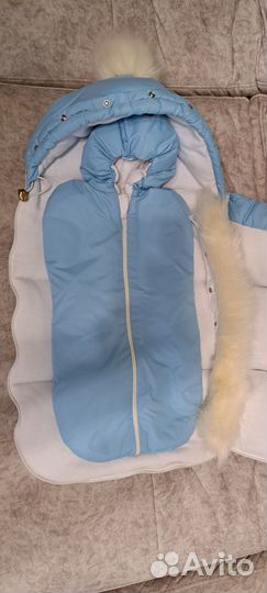 Конверт на выписку зимний