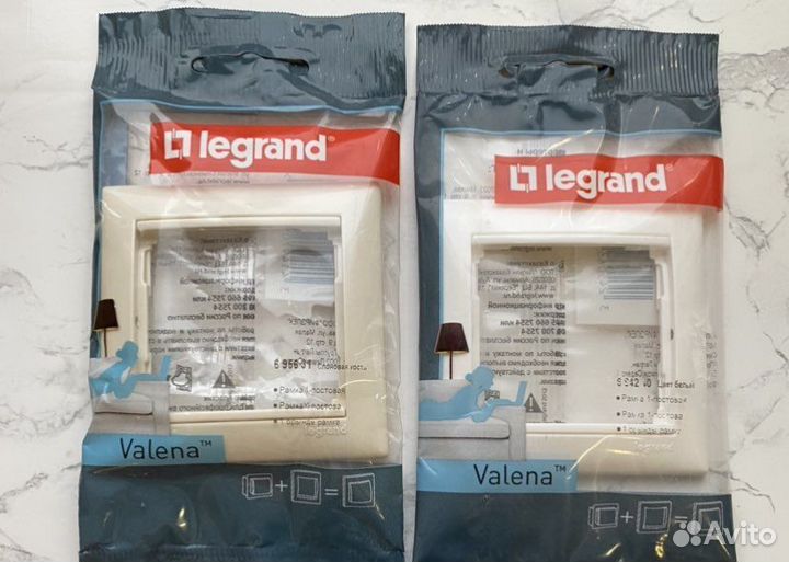Новая рамка для выключателя legrand valena