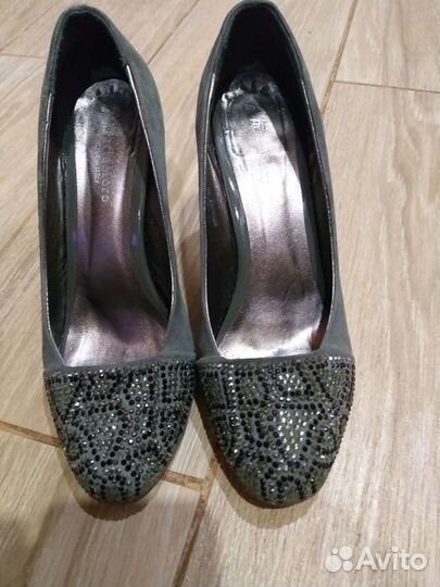 Туфли женские 38 размер натуральная замша