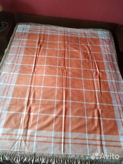 Скатерть СССР лен+хлопок. Новые