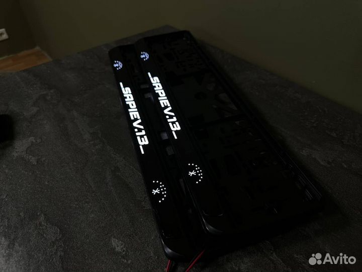 LED рамка номера с вашим дизайном