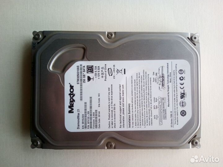 Нерабочие жесткие диски на запчасти