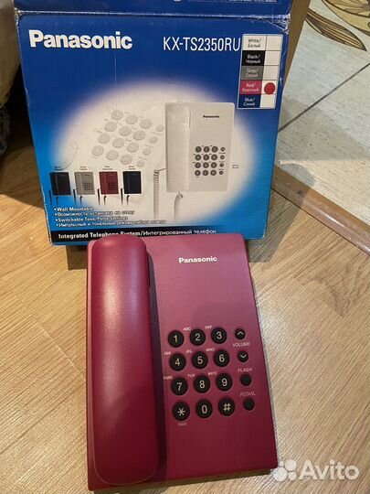 Panasonic KX-ts2350ru телефон новый стационарный