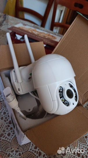 Камера видеонаблюдения wifi уличная новая