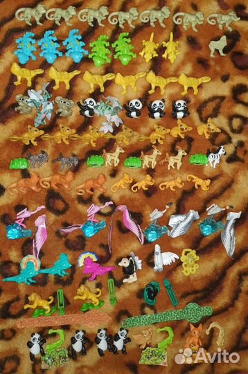 Киндер сюрприз натунс реалистичные животные