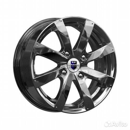 Литые диски 6x15 4x114.3 66.1 ET40 кик Джемини кварц