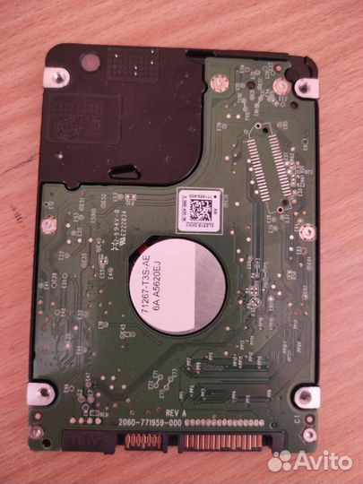 HDD Western Digital wd5000lpv Жесткий диск 500 гб