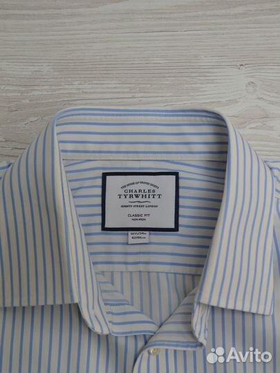Рубашка Charles Tyrwhitt non iron 42/86