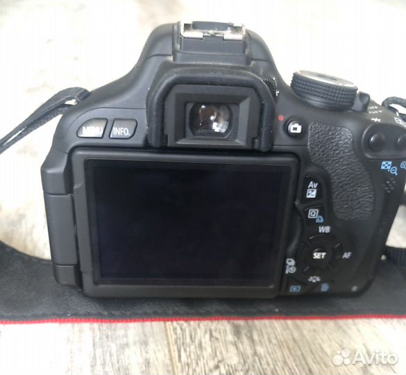 Зеркальный фотоаппарат canon 600d