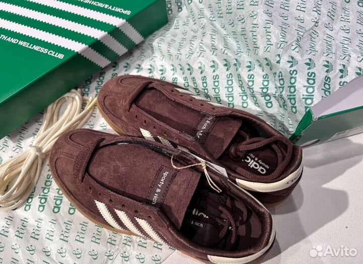 Adidas Spezial Sporty and Rich Brown