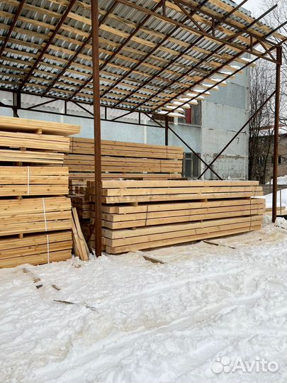 Доска обрезная 25х150х6000мм